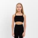 Топ для девочки MINAKU, чёрный, рост 128 см