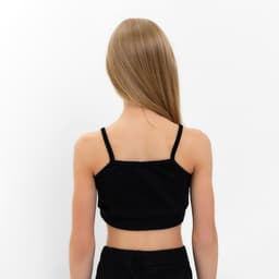 Топ для девочки MINAKU, чёрный, рост 128 см