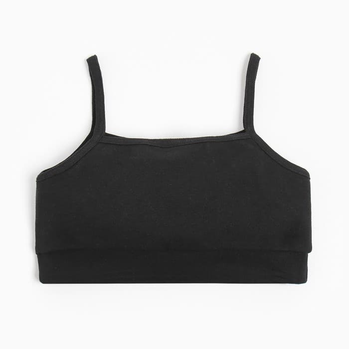 Топ для девочки MINAKU, чёрный, рост 128 см