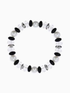 Браслет детский «Выбражулька. Ундина», d=6 см, черный, белый