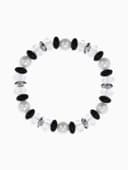 Браслет детский «Выбражулька. Ундина», d=6 см, черный, белый