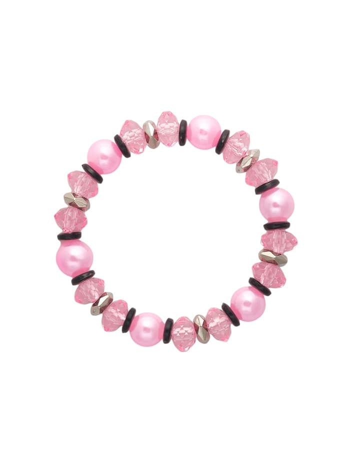 Браслет детский «Выбражулька. Ундина», d=6 см, черный, розовый