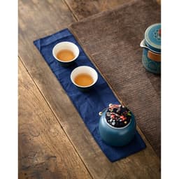 Набор для чайной церемонии ДЖЕКИЧАЙ, 6 предметов, на 3 персоны, чашка 46 мл, чайник 250 мл, синий