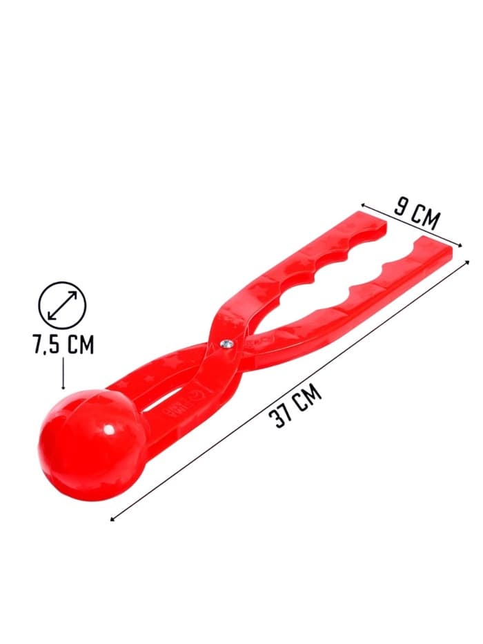 Снежколеп — песколеп, диаметр 7.5 см, цвета МИКС