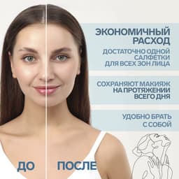 Матирующие салфетки «Colorful», 50 шт., цвет синий
