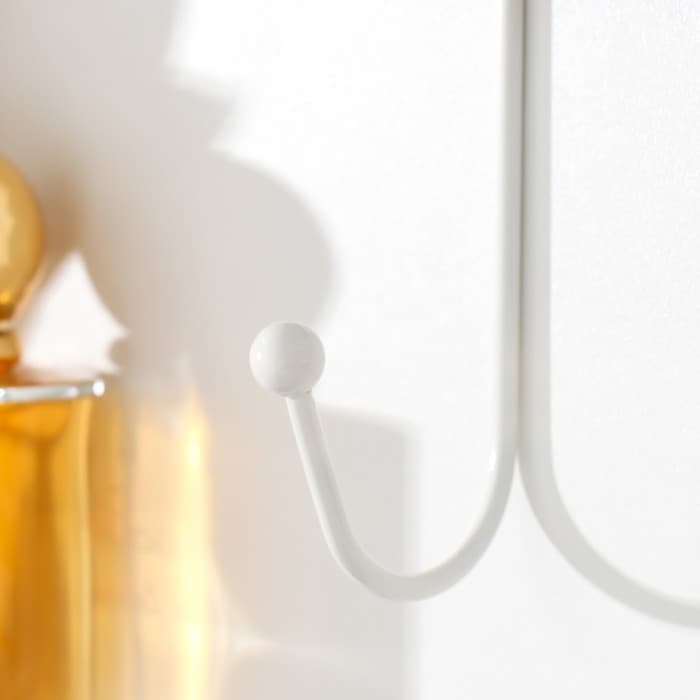 Настенный крючок декоративный «Цветок. Восьмигранник», дерево, 11.6×0.7×20 см