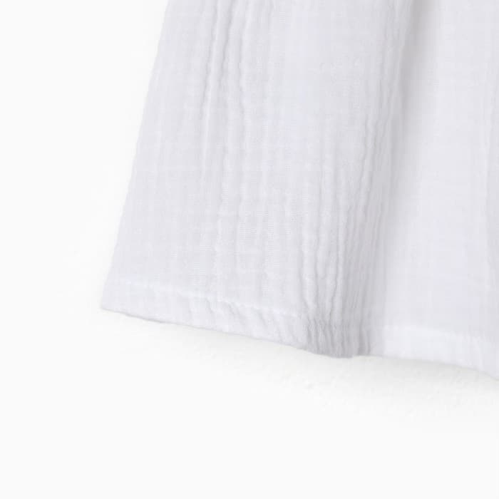 Комплект для девочки (блузка и брюки) MINAKU: muslin clouds, белый, рост 98 см