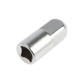 Переходник для воротка ТУНДРА, с 1/4" на 3/8", CrV