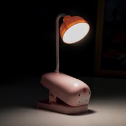 Настольная лампа на прищепке «Мультяши» LED 3 Вт USB АКБ МИКС 5.7×10.5×25 см RISALUX