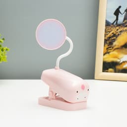 Настольная лампа на прищепке «Мультяши» LED 3 Вт USB АКБ МИКС 5.7×10.5×25 см RISALUX