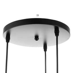 Светильник BayerLux «Алсер» 3хЕ27 40 Вт чёрный