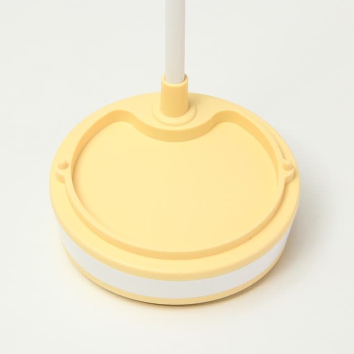 Настольная лампа «Лайни» LED 2 Вт USB АКБ жёлтый 10.5×10.5×37 см RISALUX