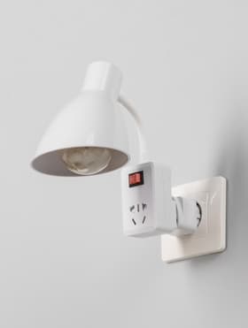 Бра с розетками «Классик» Е27 15 Вт белый 10×10×27 см