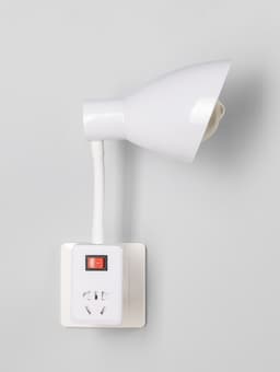 Бра с розетками «Классик» Е27 15 Вт белый 10×10×27 см