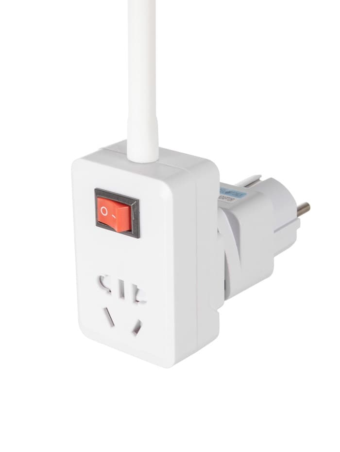 Бра с розетками «Классик» Е27 15 Вт белый 10×10×27 см