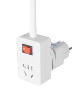 Бра с розетками «Классик» Е27 15 Вт белый 10×10×27 см