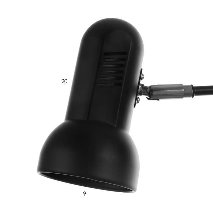 Бра «Валли» Е27 40 Вт черный 10×10×22 см