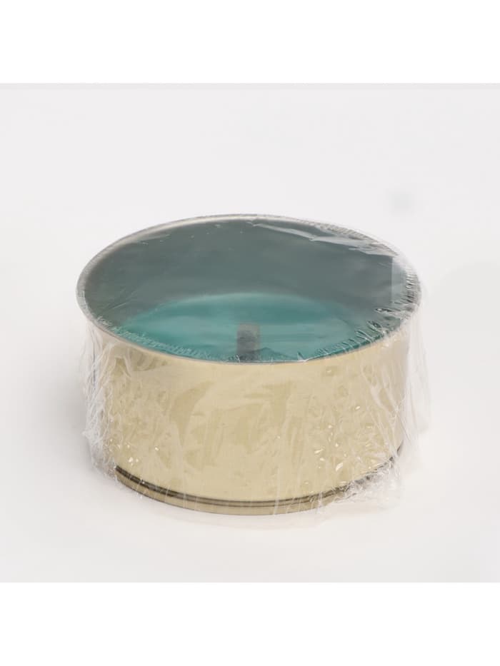 Ароматическая свеча уличная антимоскитная, 10×4.5 см, 120 г, 6 ч, хвоя, зелёный