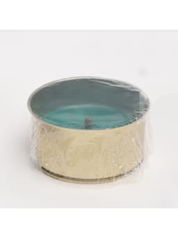 Ароматическая свеча уличная антимоскитная, 10×4.5 см, 120 г, 6 ч, хвоя, зелёный