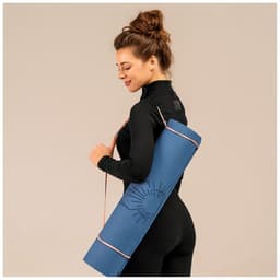 Коврик для фитнеса и йоги Sangh Moon, нескользящий, 183×61×0.6 см, синий