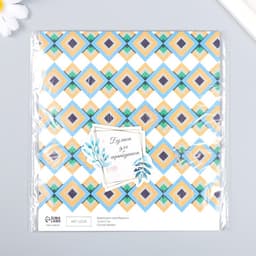 Бумага для скрапбукинга «Мозаика», плотность 180 г, 15.5×17 см