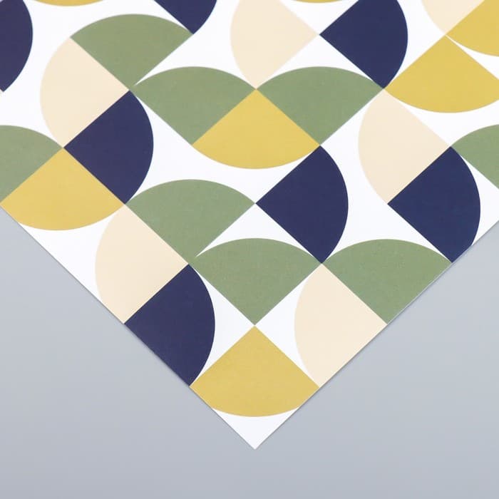 Бумага для скрапбукинга «Змейка», плотность 180 г, 15.5×17 см