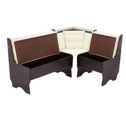 Кухонный уголок «А-17/1», со столом, с табуретами, цвет венге тёмный/терра 101