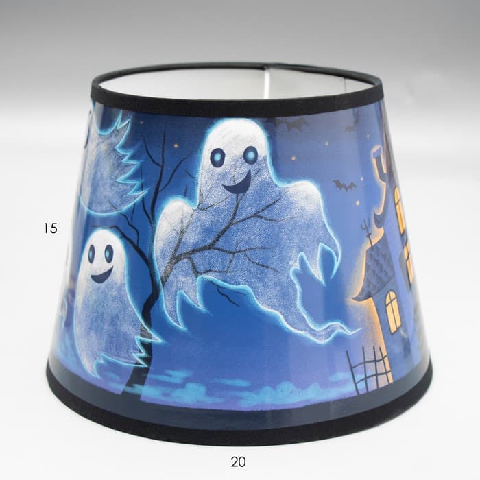 Абажур для лампы, торшера BayerLux «Призраки», Е14, 20×20×15 см