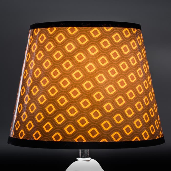 Абажур для лампы, торшера BayerLux «Ромбики», Е27, 20×20×15 см