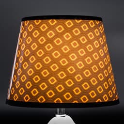 Абажур для лампы, торшера BayerLux «Ромбики», Е27, 20×20×15 см