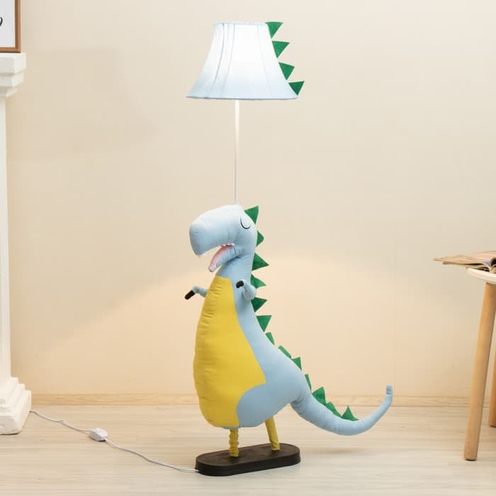 Торшер «Дино» Е27 15 Вт синий 70×30×125 см