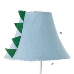 Торшер «Дино» Е27 15 Вт синий 70×30×125 см