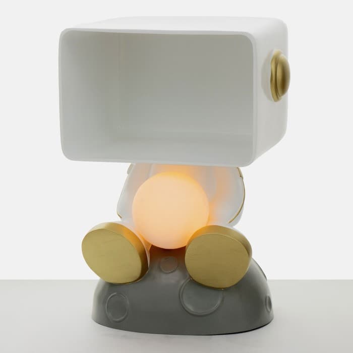 Светильник-полка «Космик» LED USB серый 35×25×47 см RISALUX