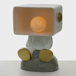 Светильник-полка «Космик» LED USB серый 35×25×47 см RISALUX