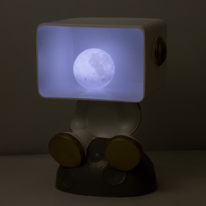 Светильник-полка «Космик» LED USB серый 35×25×47 см RISALUX