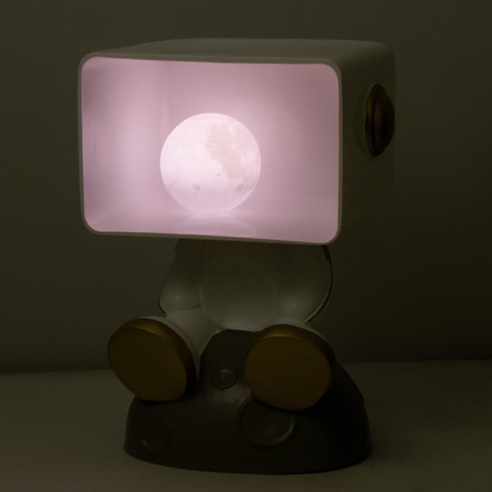 Светильник-полка «Космик» LED USB серый 35×25×47 см RISALUX