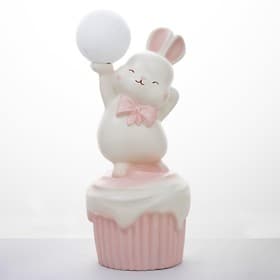 Торшер «Зайка» LED USB розовый 30×30×69 см