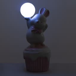 Торшер «Зайка» LED USB розовый 30×30×69 см