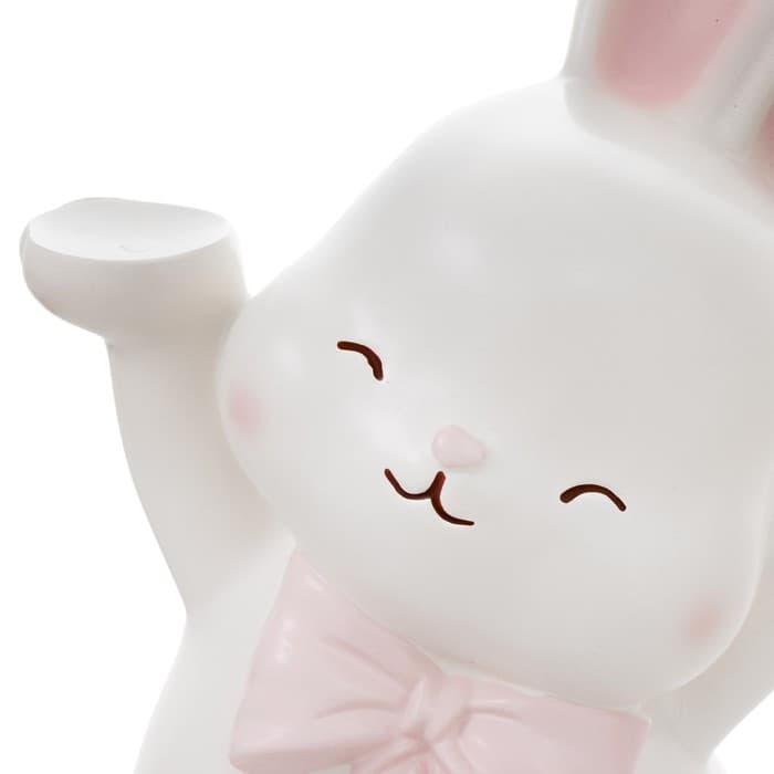 Торшер «Зайка» LED USB розовый 30×30×69 см