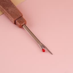 Вспарыватели с колпачками, 12.5×1.4×0.7 см, 5 шт., коричневые