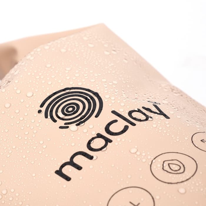 Гермомешок туристический maclay, 5 л, 500D, с лямкой, бежевый