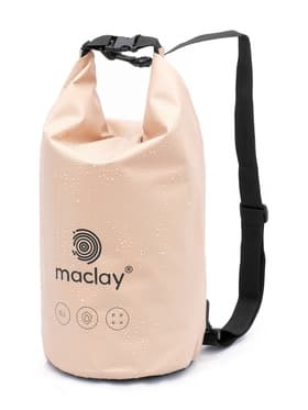 Гермомешок туристический maclay, 15 л, 500D, с лямкой, цвет МИКС