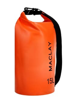 Гермомешок туристический maclay, 15 л, 500D, с лямкой, цвет МИКС