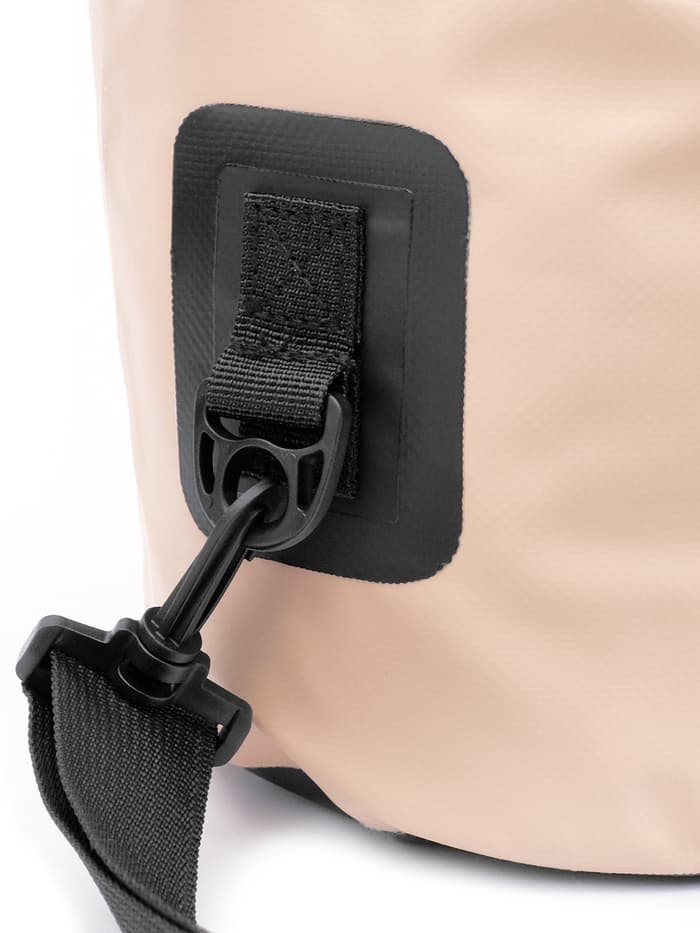 Гермомешок туристический maclay, 30 л, 500D, с лямкой, бежевый