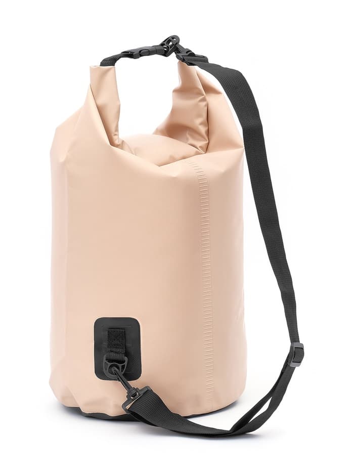 Гермомешок туристический maclay, 40 л, 500D, с лямкой, бежевый