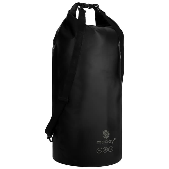 Гермомешок maclay, 60 л, чёрный