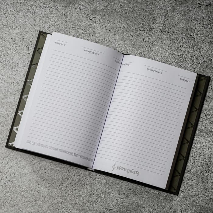 Ежедневник «Симфония победы» обложка 7бц софт-тач, А5, 80 листов