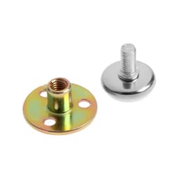 Мебельный фиксатор ТУНДРА, регулируемый, 28-39 мм