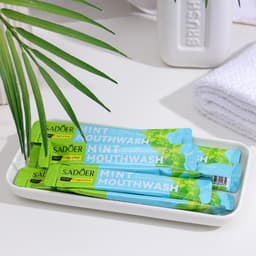 Ополаскиватель для рта в стиках со вкусом мяты, 20 шт. по 10 мл