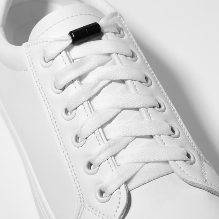 Фиксатор для шнурков, пара, d=8 мм, 1.8 см, чёрный